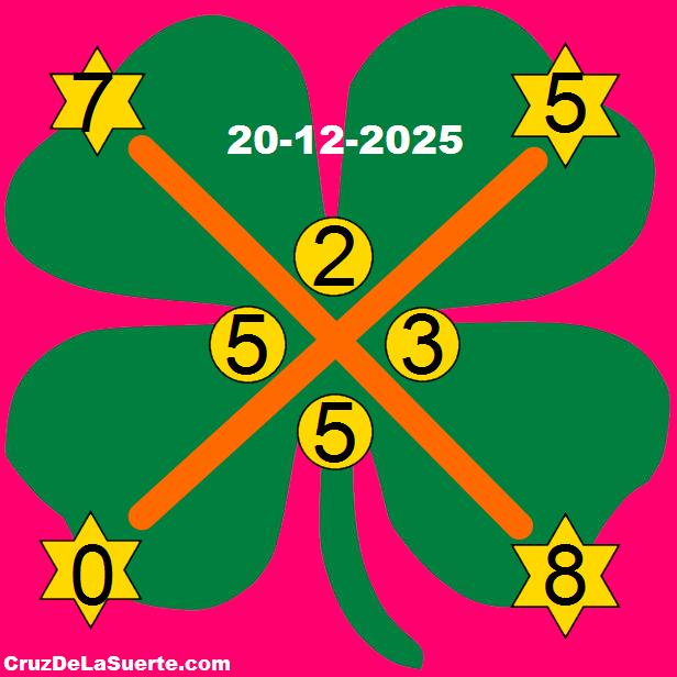 cruz de la suerte hoy 20/12/2025