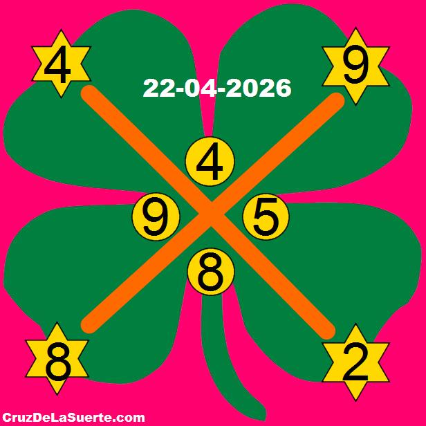 cruz de la suerte hoy 22/4/2026