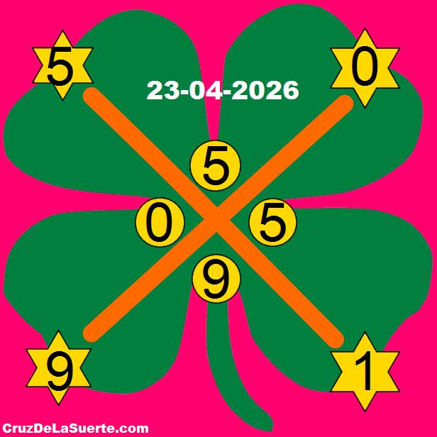 cruz de la suerte hoy 23/4/2026