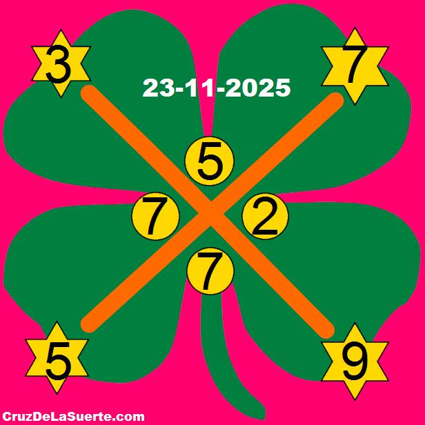 cruz de la suerte hoy 23/11/2025