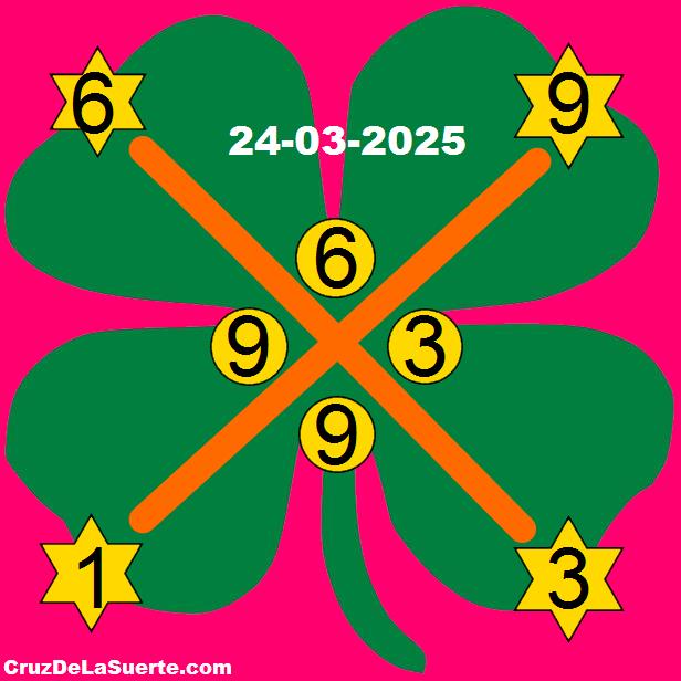 cruz de la suerte hoy 24/3/2025