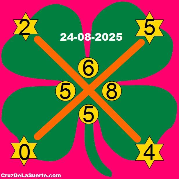 cruz de la suerte hoy 24/8/2025