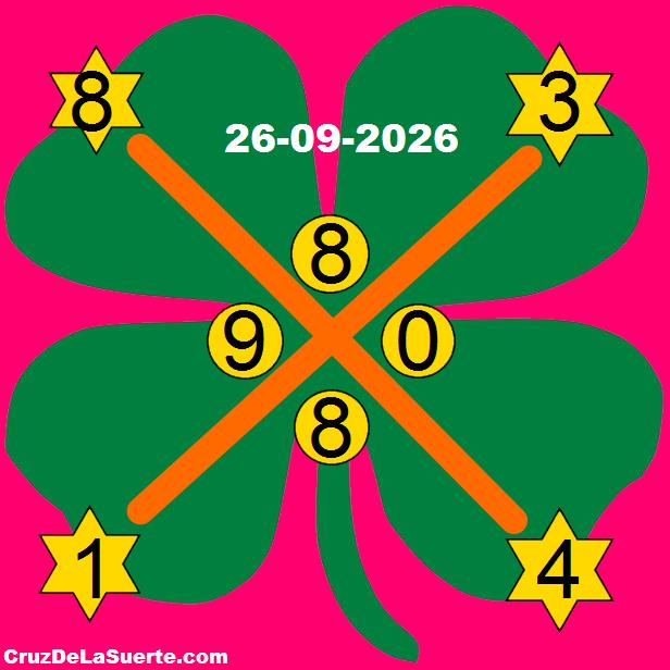 cruz de la suerte hoy 26/9/2026