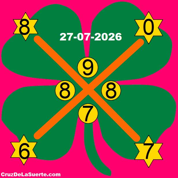 cruz de la suerte hoy 27/7/2026