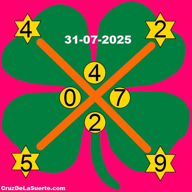 cruz de la suerte hoy 31/7/2025