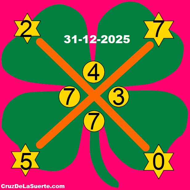 cruz de la suerte hoy 31/12/2025