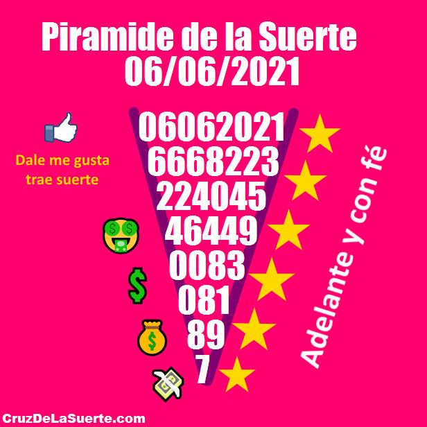 Piramide de la suerte fecha 16/10/2025