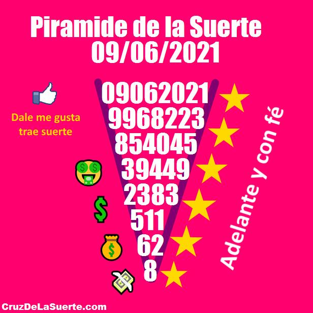 Piramide de la suerte fecha 16/10/2025