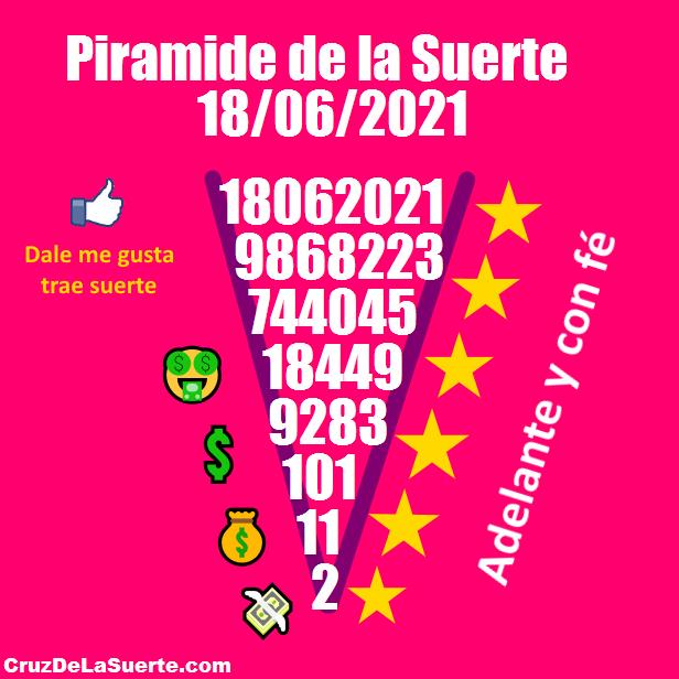 Piramide de la suerte fecha 16/10/2025